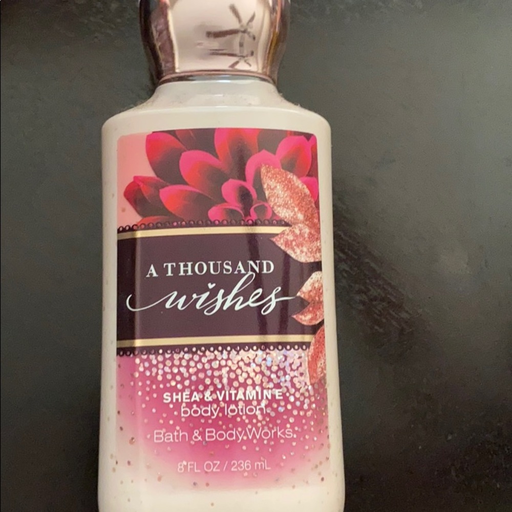 a thousand wishes lotion